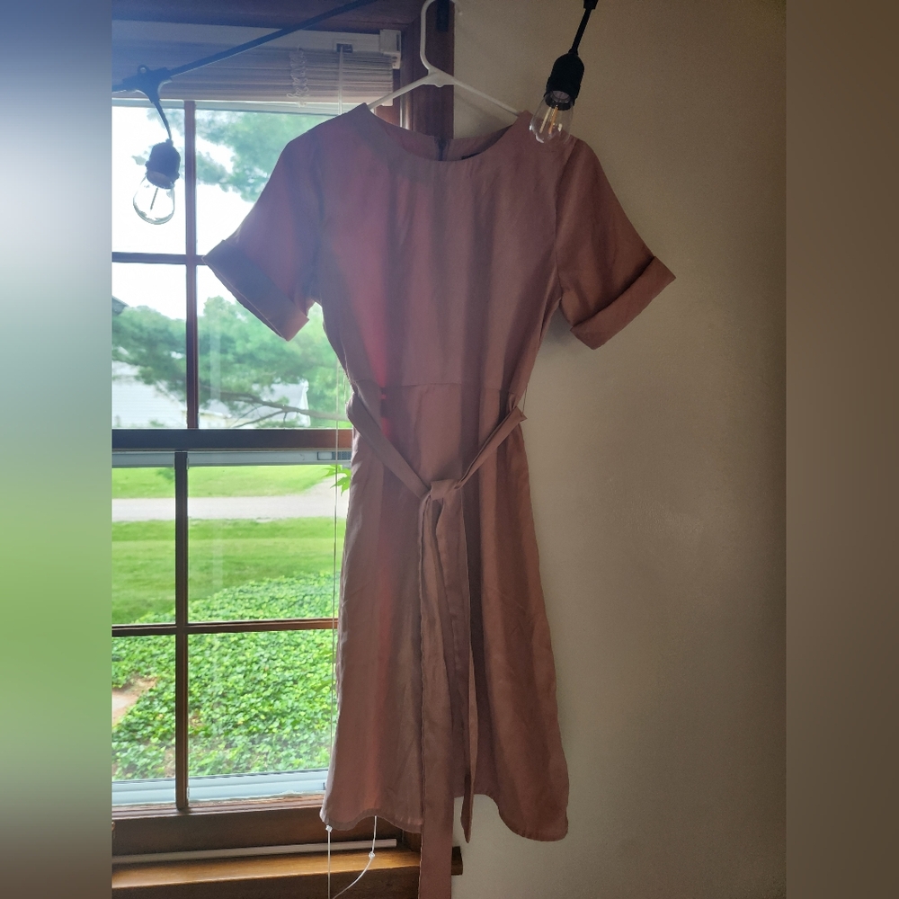 Roolee blush pink dress